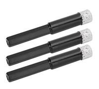 Omquot Foret à Carrelage Sec brasé au Diamant de 12 Mm, Pas Besoin D'ajouter de L'eau pour Perceuse électrique et Perceuse D'établi, 3 Pièces pour Scie Cloche en Céramique