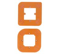 Omquot Gabarit de Rayon D'angle Rond, Mèche de Routeur Multifonctionnelle de Haute Précision pour les Projets de Menuiserie, Matériau de Panneau en Résine