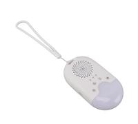 Omquot Machine Sonore Portable à Bruit Blanc avec Veilleuse Colorée, Minuterie, Réglage du Volume, Fonction de Mémoire pour Chambre de bébé et Voyage, Mini Machine Sonore Rechargeable en Silicone ABS