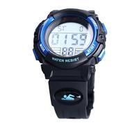 Omquot Montre Numérique pour Enfants, Résistante à l'eau 50M, Multifonctionnelle pour Garçons et Filles, Chronomètre électronique, Calendrier, Alarme, 43mm