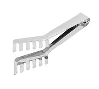 Omquot Pinces à Spaghetti Robustes en Forme de Peigne en Acier Inoxydable pour une Prise Ferme des Aliments, Idéales pour le Pain et les Pâtisseries, Poignée Ergonomique, Non Toxique