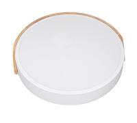 Omquot Plafonnier LED encastré à intensité Variable, Design Moderne en Bois, 2000lm, pour Chambres à Coucher, Salons et Bureaux