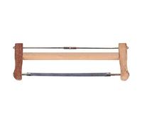 Omquot Scie à cadre en bois de teck avec lame en acier au manganèse durable, pour charpentier et charpentier de bricolage, outil manuel pour couper, scie à bois (grande taille)