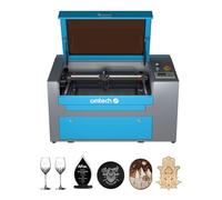 OMTech 50W Graveur Laser CO2 300x500 mm Machine de Gravure au Laser avec Assistance Pneumatique, Panneau de Contrôle Digital, Graver sur Bois Verre Acrylique