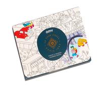 Omy poster à colorier tour eiffel - m