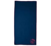 OMYDREAM PSG NEORED Serviette de Bain et de Plage/Football | 100% Polyester | Oeko-TEX | 70x140cm | Garçon | Bleu Nuit