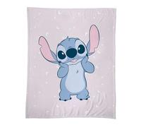 OMYDREAM Stitch Happy Plaid Enfant Imprimé 125x150 cm
