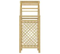 (ON SALE)Arche avec treillis - jardin/balcon - 141x97x243 cm Bois de pin massif imprégné 77867