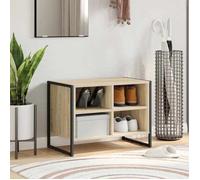 (ON SALE)Cabinet à chaussures - Meuble d Entrée Couloir - Sonoma 60x35x44 cm Bois d'ingénierie @FR3601344