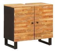 （ON SALE)Cabinet WC - Placard de bain - Meuble sous Lavabo de Salle de Bain Naturel 62 x 33 x 58 cm @FR7028778