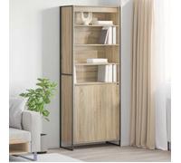 (ON SALE)Enfilade - Vitrine Buffet haut - Armoires Hautes 2 pcs Sonoma 60x36x300 cm Bois d'ingénierie @FR8333194