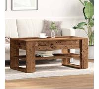 (ON SALE)Table Basse de Salon - Table à thé - Bois ancien - 102x55x45 cm ,Bois d'ingénierie EU433545