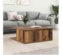 (ON SALE)Table Basse de Salon - Table à thé - vieux ,Bois - 80x80x31 cm ,Bois d'ingénierie EU675438