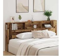 (ON SALE)Tête de lit vieXL Cabinet - Bois ancien - 220x18,5x104,5 cm EU668476