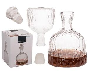 On the Rocks Carafe à décanter à whisky avec bouchon hermétique 1300 ml