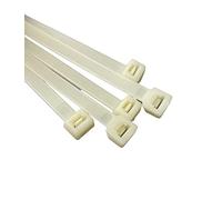 On1shelf® Lot de 5 serre-câbles de qualité supérieure, 900 mm x 9 mm, 89,9 cm, en nylon solide et long (blanc)
