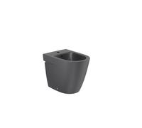 Ona bidet au sol adossé au mur. 530mm. noir mat - ROCA A357687080