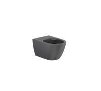 Ona cuvette susp sans bride fixations cachées 530 mm noir mat - ROCA A346687080