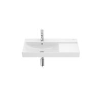 Ona lavabo mural 800x460 h 80 gche blanc brillant - ROCA A327689000