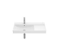 Ona lavabo mural 800x460 h 80 gche blanc mat - ROCA A327689620