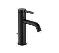 Ona Mitigeur Lavabo Vidage Auto Cold Start Noir Mat-Roca A5A309Enb0