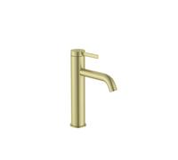 Ona mitigeur de lavabo mezzo corps lisse avec vidage clic-clac pvd or brossé - ROCA A5A3C9EVA0