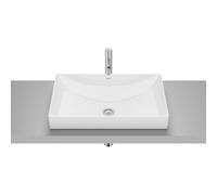 Ona vasque semi-encastrée non percée 600x400 blanc brillant - ROCA A32768M000