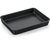 Onader Plaque à pâtisserie antiadhésive en acier inoxydable Plat à tarte Lasagne 31,6x24,6x5cm