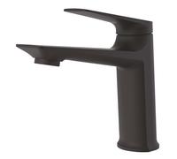 ONDÉE - Mitigeur De Lavabo ARIANE - Taille S - Silhouette Épurée - Manette Ergonomique En Métal - Cartouche Céramique Ø30 Mm - Débit 5L/Min - Noir - Design Moderne - Finition Noir