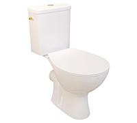 ONDÉE Pack WC NF sans bride Céramique blanche 8x36 Mécanisme 3/6L h76 6x64