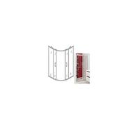 ONDÉE Porte de douche EKLA 90x90x185cm Façade coul cercle verre trempé 6mm