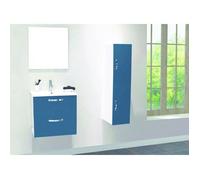 ONDEE ZEN 2 Façades de tiroir MIXY -pour meuble de salle de bain - 60cm - Bleu - Laqué