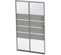 ONDEE ZEN Porte de douche SHIVA - Coulissante - Finition Chromé - 120x190cm