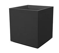 Ondis24 Pot de fleurs en basalte 40 avec réservoir d'eau - Résistant à l'hiver - Anthracite basalte