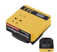 Onduleur de batterie : convertisseur de batterie portable, inverseur d'écran intelligent, transformateur haute , protection contre les surcharges de sécurité | Maison pour camping en plein
