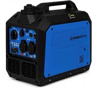 Onduleur/générateur électrique de 3500 watts, silencieux, groupe électrogène de secours, moteur essence 4 temps, générateur électrique 2 prises 230V Schuko, connecteur 12V et USB, technologie d'ondule