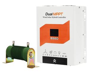 Onduleur hybride MPPT - 12V/24V/48V, commutation automatique - 6000W, adapté à l'énergie éolienne