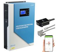 Revolt Onduleur hybride solaire 3500 W avec régulateur MPPT 12/24 V et module wifi