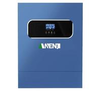Onduleur hybride solaire avec batterie LiFePO4 - 11 kW - 51,2 V, 314 Ah - 16 kWh - 2 entrées MPPT - Onduleur à onde sinusoïdale pure - Wi-Fi/RS485