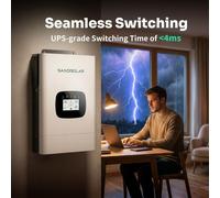 Onduleur hybride solaire de 6,5 kW - Pour usage résidentiel et commercial