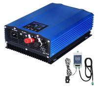 Onduleur secteur 1000W, avec écran LCD, entrée DC 26-45V, sortie AC 230V, type onde sinusoïdale