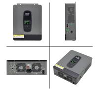 Onduleur solaire - DT2430, type autonome - 24 V - 3000 W - Sinusoïde pure - MPPT - 220/230/240 V AC - Puissance de crête de 6000 VA
