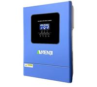 Onduleur solaire hybride - 6,2 kW, 48V - MPPT 120A, 60–500V - Sortie monophasée 220–240V - Onduleur à onde sinusoïdale pure - Wi-Fi - Possibilité de fonctionnement en parallèle avec jusqu'à 12 apparei