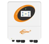 Onduleur solaire hybride 6 kW, 48 V - Onduleur monophasé à onde sinusoïdale pure, fonctionnant sans batterie - Double sortie - MPPT 135 A - Puissance photovoltaïque maximale : 7800 W - Indice de prote