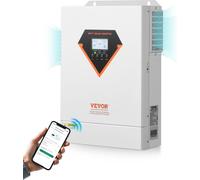 Onduleur solaire hybride 6kW 220/230V WIFI contrôleur MPPT intégré 120A