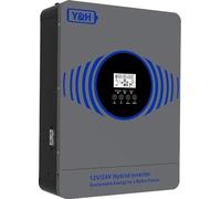 Onduleur solaire hybride, chargeur MPPT, sortie d'onde sinusoïdale pure, 23KW 42KW-12V 24V, 220-240Vac, PV 55-500Vac