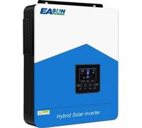 Onduleur solaire hybride, onde sinusoïdale pure, plusieurs tensions de batteriew, connectivité, SMH-III-6.2KW-48V-WIFI