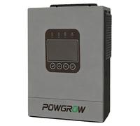 Onduleur solaire hybride, puissance de sortie 6 500 W, tension 48 V, courant de charge 120 A, plage MPPT 60-450 V, puissance de crête 12 kVA
