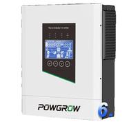 Onduleur solaire hybride, puissance nominale de 6,5 kW, alimentation par batterie 48 V, puissance photovoltaïque maximale de 9 000 W, courant d'entrée de 120 A, dimensions compactes