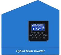 Onduleur solaire hybride, sortie d'onde sinusoïdale pure, paramètres configurables par l'utilisateur, SMH II 3.2KW wifi